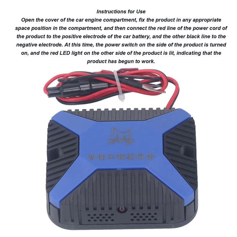 Car Mouse Repeller Ultrasound Efficient Safe Electronic Vehicle Mice Repellent