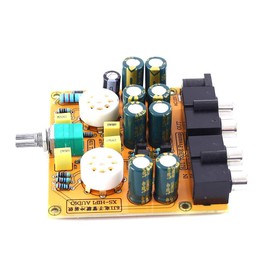 6J1 Tube Preamp, AC 12V 6J1 Electronic Tube Preamp Amplifier Module, Class A HiFi Voice Control