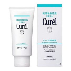 Curel Gel Makeup Remover, 4.6 oz (130 g) x 3, 4.6 oz (130 g) x 3