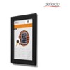 Deflecto A4 Snap Frame - Elegant Black Aluminium Clip Frame