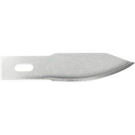 Excel Blades Curved Contoured Replacement Blades, Set of 100 Carbon Steel Blades for Precision Cutting & Trimming, Multi-Purpose Professional, Hobby, and Crafting Tools