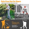 Rake for Leaves - 25 Tines Heavy Duty Metal Rake