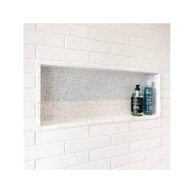 White Carrara Marble Saddle Threshold | Eased Edge | Versatile