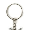 Komonee Fish Bone Silver Bottle Opener Key Chain Metal Dead
