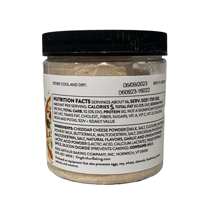King Arthur Cheese Garlic Baking Mix 4oz Perfect for Pizza