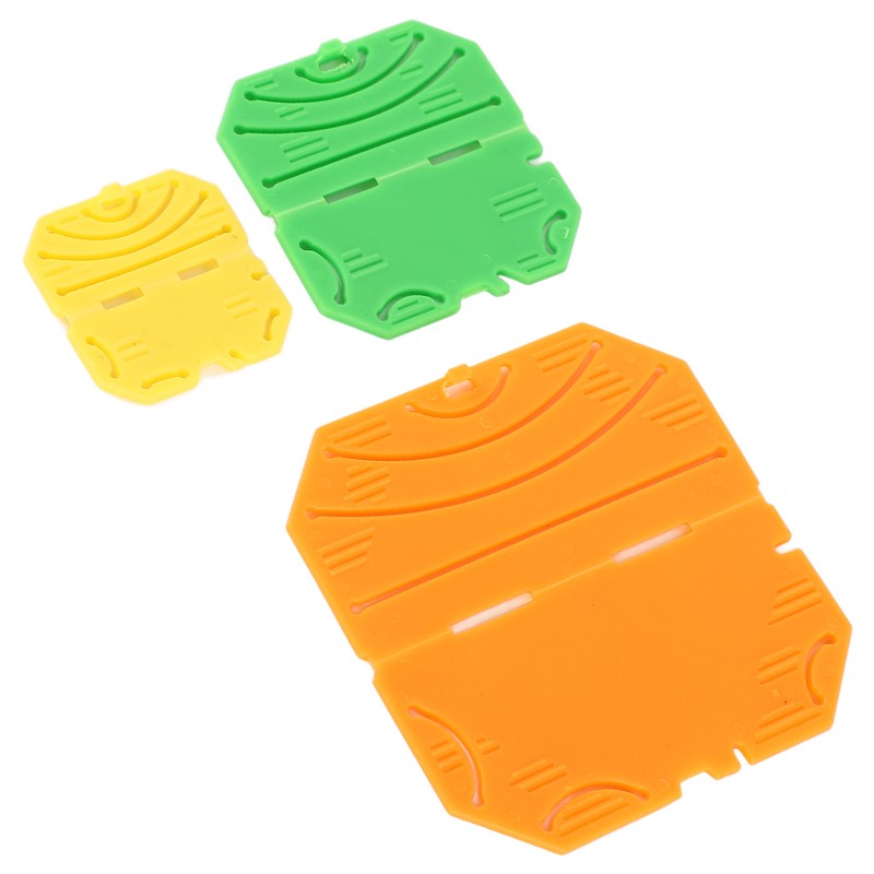 3Pcs Kanzashi Flower Maker Different Sizes Easy Operation Strong Resin