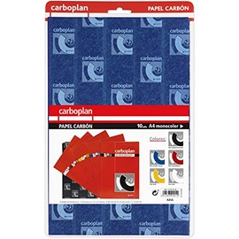 Grafoplás | Pack of 10 Copier Paper | Blue | 21 x 33 cm | for Handwritten Copies