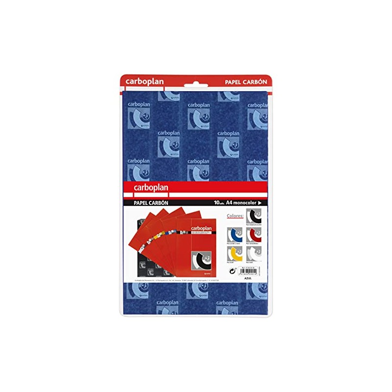 Grafoplás | Pack of 10 Copier Paper | Blue |