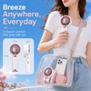 Handheld Portable Fan with Ice Cooling,Ice Cooling Umbrella Clip-on Fan,