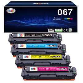 067 Toner Cartridges Set Replacement for Canon 067 Toner Fit for Canon Color imageCLASS MF656Cdw, MF654Cdw, MF653Cdw, LBP633Cdw and LBP632Cdw (Black,Cyan,Magenta,Yellow-4 Pack)