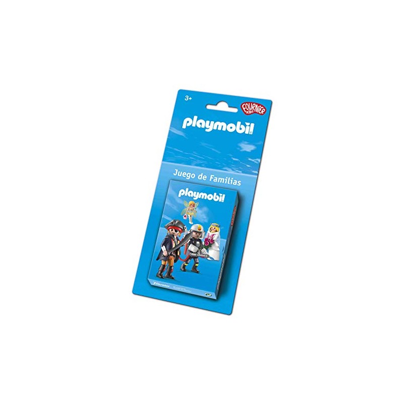 FOURNIER - Playmobil Family Game, Children's Game, Blue (1044178)