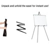 JNZYB Easel Stand for Display Wedding Sign & Poster -