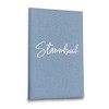Hochzeitideal Family Register 'Amore' Made of Bookbinding Linen (Denim Blue)