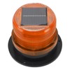 Solar Beacon Light Caution Light 8 LED Dusk to Dawn