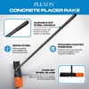 PLEXON 50" Concrete Placer 20" Wide Blade with Metal Handle,