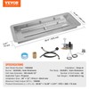VEVOR 36 x 12 inch Drop-in Fire Pit Pan, Rectangular