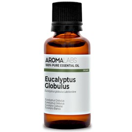 Organic Eucalyptus Globulus Essential Oil (30ml) - 100% Pure, Ecocert Certified Organic - Best Therapeutic Grade Essential Oil