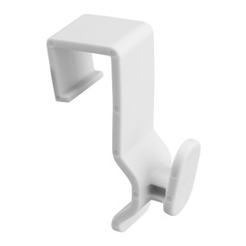 SOMA Window Hooks White 17 mm Set of 20 for Decorations, Glue-Free, No Screws