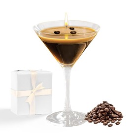 Espresso Martini Candle-Scented Aromatherapy Candles Gift for Coffee Lovers，Coffee Martini Candles Gifts for Women Men, for Birthdays, Mother's Day, Father's Day