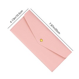 Small Cosmetic Brush Bag,Professional Makeup Pouch,PU Leather Makeup Brush Bag Organizer for Cosmetic Brush Lipstick Cosmetic Travel Pouch(Pink)