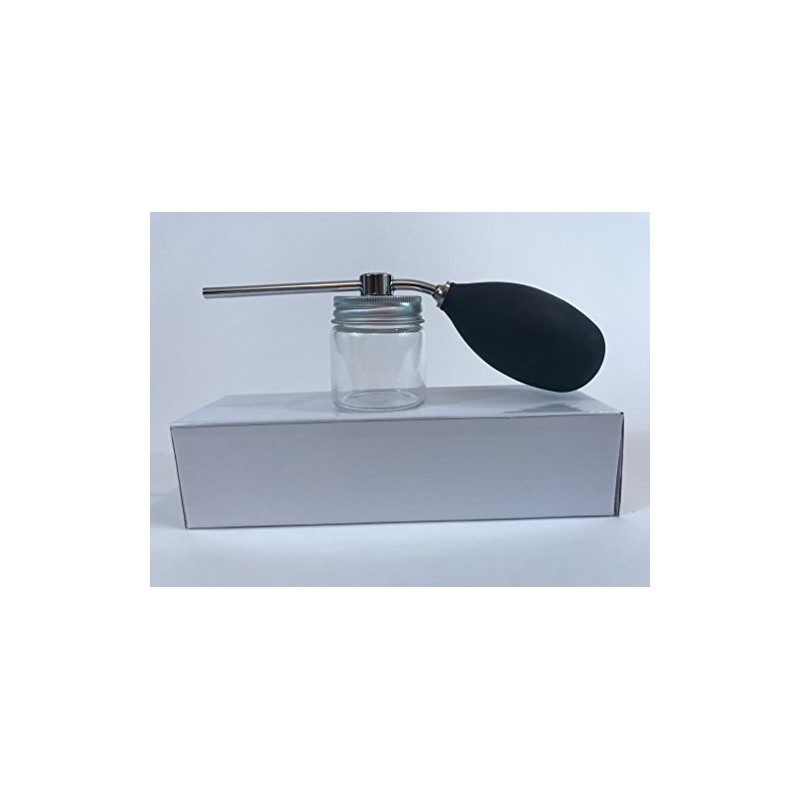 Hair Fiber Applicator Glass Jar Atomizer Pump Spray For Thinning
