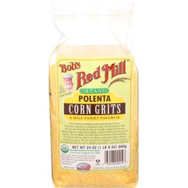 Bobs Red Mill 19490 Organic Polenta Corn Grits, 24 Oz