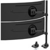 VIVO Dual Ultra-Wide Monitor Extra Tall Desk Mount for up