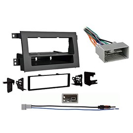 Harmony Audio Radio Install Bundle Fits Honda Ridgeline 2009-2014 with Metra 99-7870G Single DIN Dash Kit