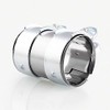 2.5" Exhaust Clamp Pipe Size 65mm x 95mm for 65mm