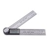 10‑390mm Stainless Steel Electronic Protractor Digital Goniometer Angle Finder Miter