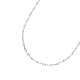 NOELANI 2036255 Women's Necklace 925 Sterling Silver 40 + 5 cm Silver Comes in Jewellery Gift Box, Sterling Silver, None