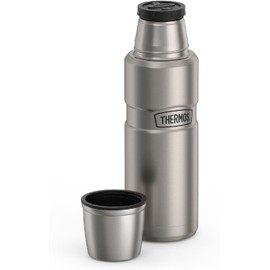 Thermos Stainless King botella compacta de 16 onzas, Acero inoxidable, 16 oz, 1, 8