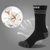 YUEDGE Men's Cotton Moisture Wicking Work Boot Athletic Casual Cushion