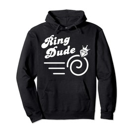 Ring Dude Security | Cool Ring Bearer Wedding Gift Pullover Hoodie