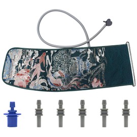 KIKEANG Manguito De Presión Arterial Para Niños (15-24 Cm) Con 6 Conectores Diferentes, Compatible Con Casi Todos Los Monitores De Presión Arterial.