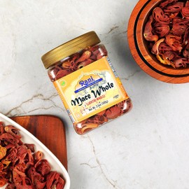 Rani Mace Whole (Javathri), Spice 3.5oz (100g) PET Jar ~ All Natural | Vegan | Gluten Friendly | NON-GMO | Kosher | Indian Origin