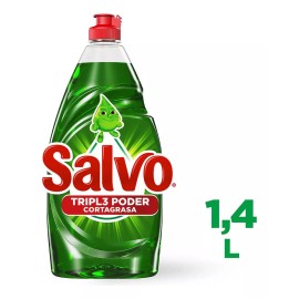 Salvo Lavatrastes Líquido Salvo Limón 1.4l