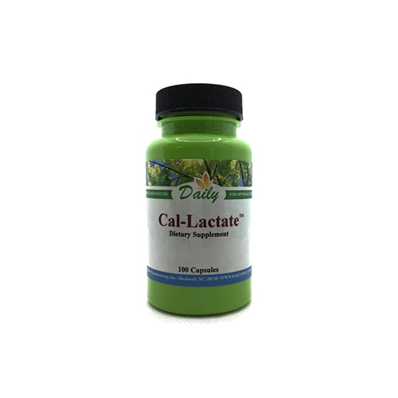 Daily Manufacturing Calcium Lactate™ 100 Capsules