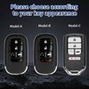 Key Fob Cover Case for Honda Accord Civic HR-V CR-V