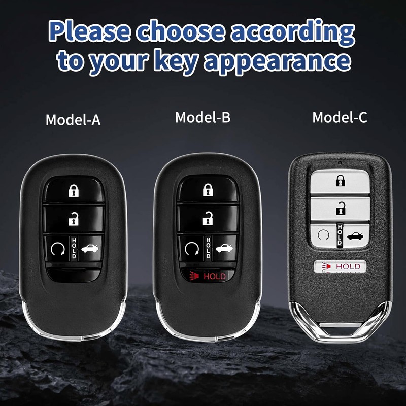 Key Fob Cover Case for Honda Accord Civic HR-V CR-V