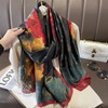 Weximil 100% Large Silk Feeling Scarf - Womens Long Satin