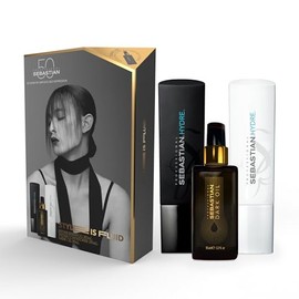 Wella Professionals SEBASTIAN HYDRE DARK OIL TRIO SET including Sebastian Hydre Shampoo 250ml + Sebastian Hydre Conditioner 250ml + Sebastian Dark Oil 95ml - Limited Edition