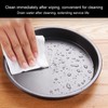 Non Stick Pizza Pan Uniform Heat Transfer Carbon Steel Pizza