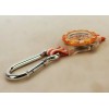 Dakota Watch Company Magnifier Flip Clip Watch, Dakota #9656-9 (Orange),