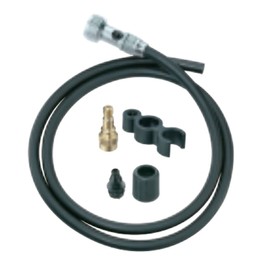 Topeak Floor Pump Chuckhead DX Upgrade Kit with Smarthead DX1 Full Metal Head Hose