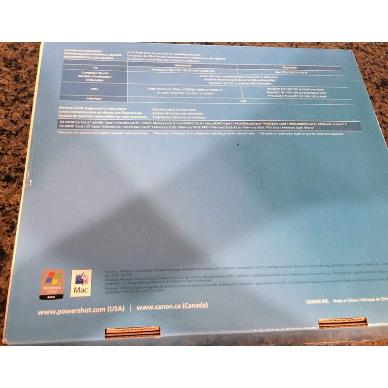 Canon Selphy CP740 Compact Photo Printer (2094B001),White