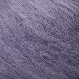 Soft Kid Mohair and Silk Yarn for Knitting, 75% Mohair 25% Silk Knitting & Crochet Lace Yarn, 25g 210m Fluffly Soft Wool