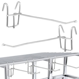 10 Pack Wire Shelving Accessory Hooks Heavy Duty Metal Wire Shelf Hook Hooks for Metal Shelving for Wire Shelf Accessories Room Organization