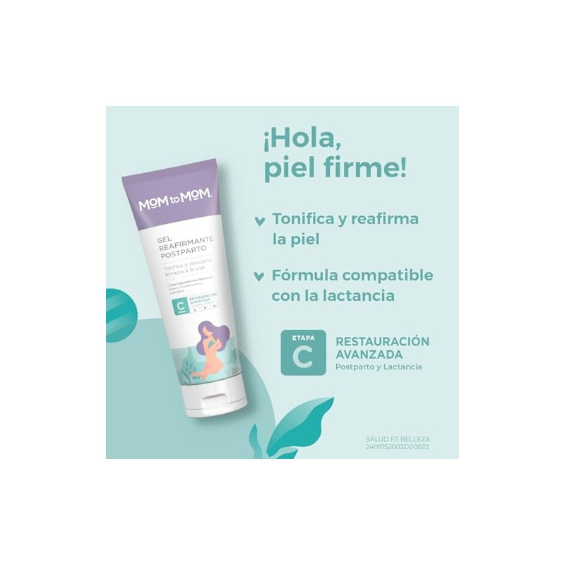 MOM to MOM Gel Reafirmante Postparto ETAPA c 230ml