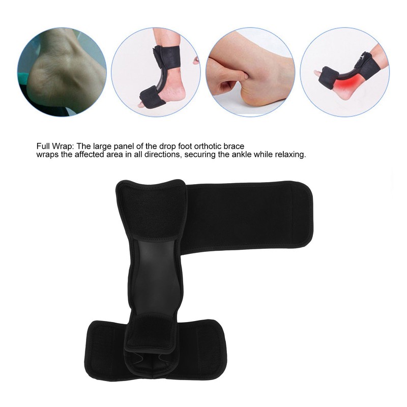 Plantar Fasciitis Night Splint Breathable Adjustable Elasticity Ankle Fixation Drop
